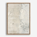 White Surface Canvas Print