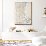 White Surface Canvas Print