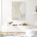 White Surface Canvas Print