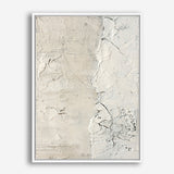 White Surface Canvas Print