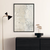 White Surface Art Print