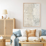 White Surface Art Print