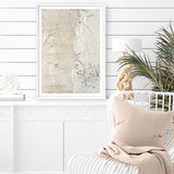 White Surface Art Print