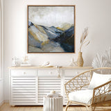 Out Line 3 (Square) Canvas Print