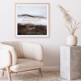 Over and Out (Square) Art Print