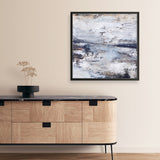 Outline (Square) Art Print