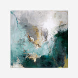 Arctic Green Variation (Square) Art Print