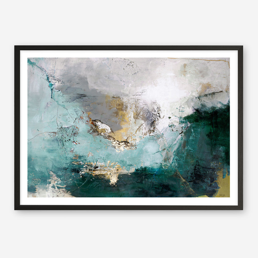 Arctic Green Variation Art Print