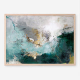 Arctic Green Variation Art Print