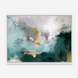 Arctic Green Variation Canvas Print