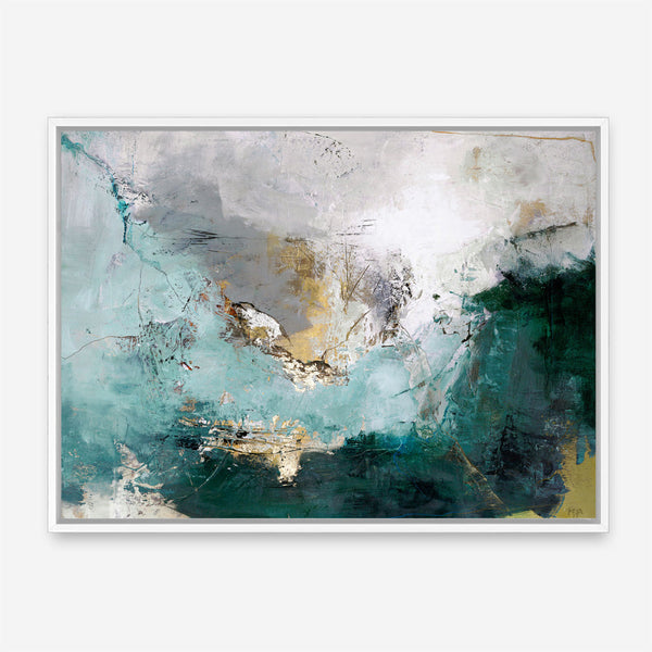 Arctic Green Variation Canvas Print