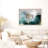 Arctic Green Variation Art Print