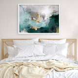 Arctic Green Variation Art Print