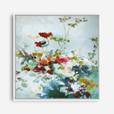 Abstract Floral 1 (Square) Canvas Print