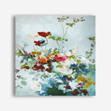 Abstract Floral 1 (Square) Canvas Print
