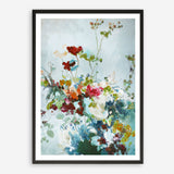Abstract Floral 1 Art Print