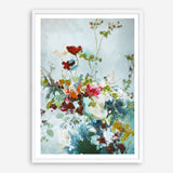 Abstract Floral 1 Art Print