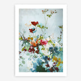 Abstract Floral 1 Art Print