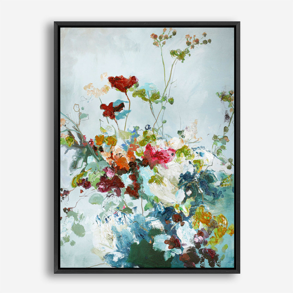 Abstract Floral 1 Canvas Print