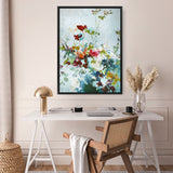 Abstract Floral 1 Canvas Print