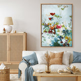 Abstract Floral 1 Canvas Print