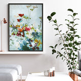 Abstract Floral 1 Art Print