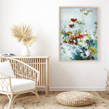 Abstract Floral 1 Art Print