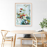 Abstract Floral 1 Art Print