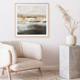 Low Limit Gold (Square) Art Print