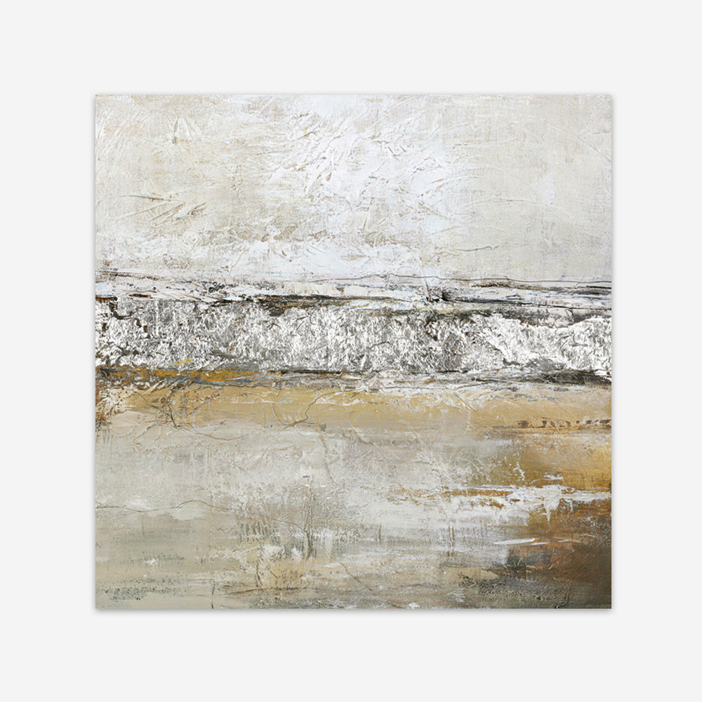 Low Limit Silver (Square) Art Print