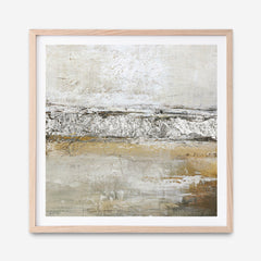 Low Limit Silver (Square) Art Print