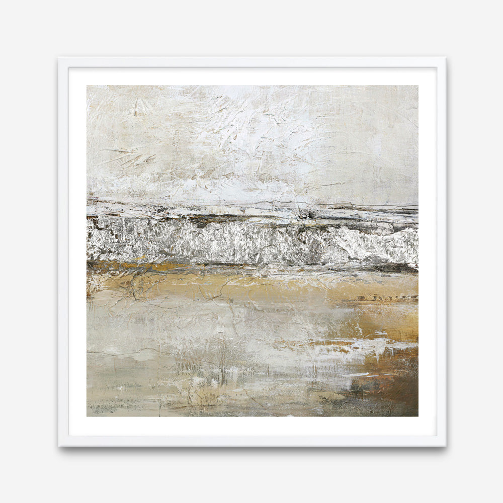 Low Limit Silver (Square) Art Print