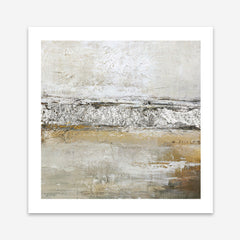 Low Limit Silver (Square) Art Print