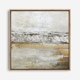 Low Limit Silver (Square) Canvas Print