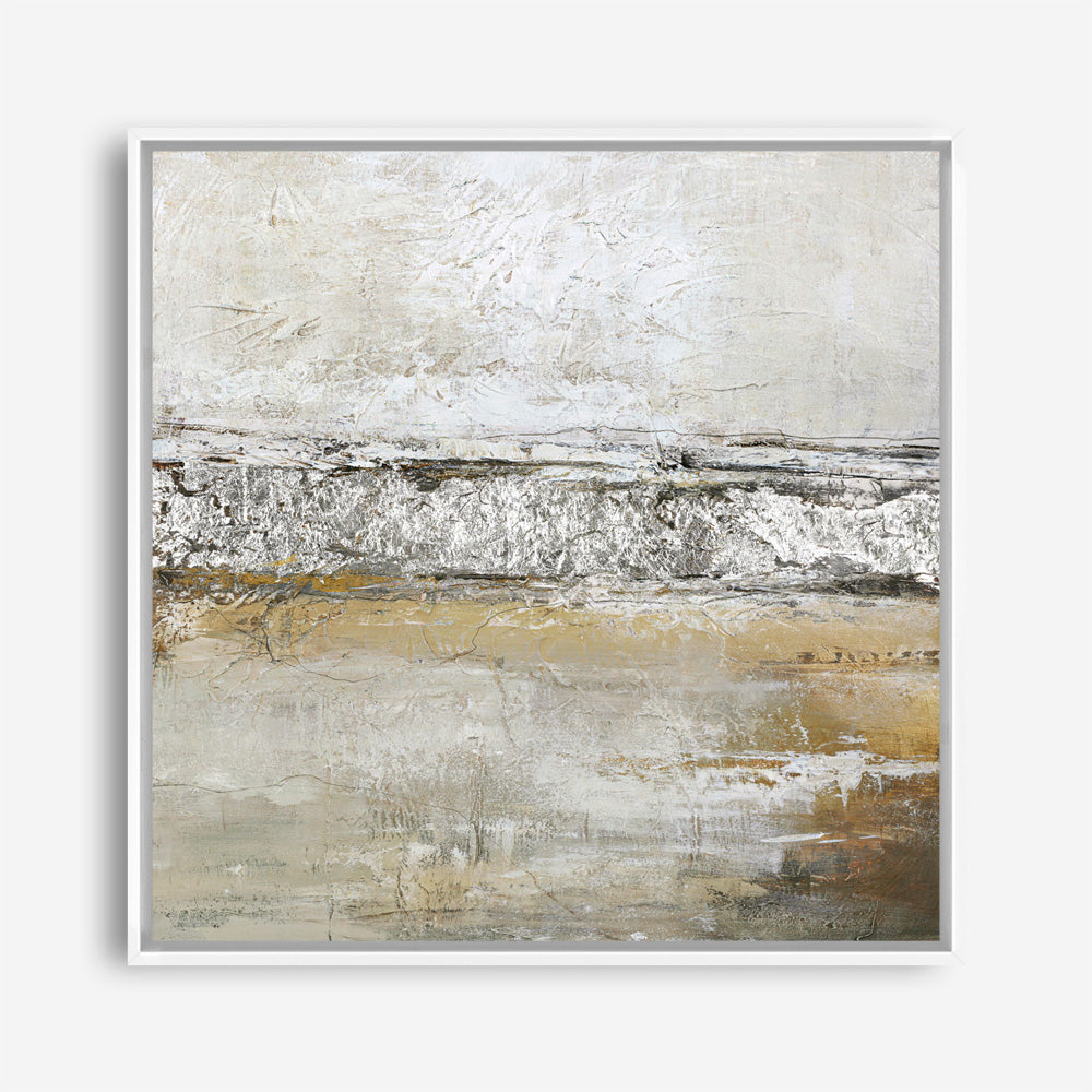 Low Limit Silver (Square) Canvas Print
