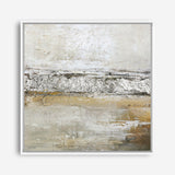 Low Limit Silver (Square) Canvas Print