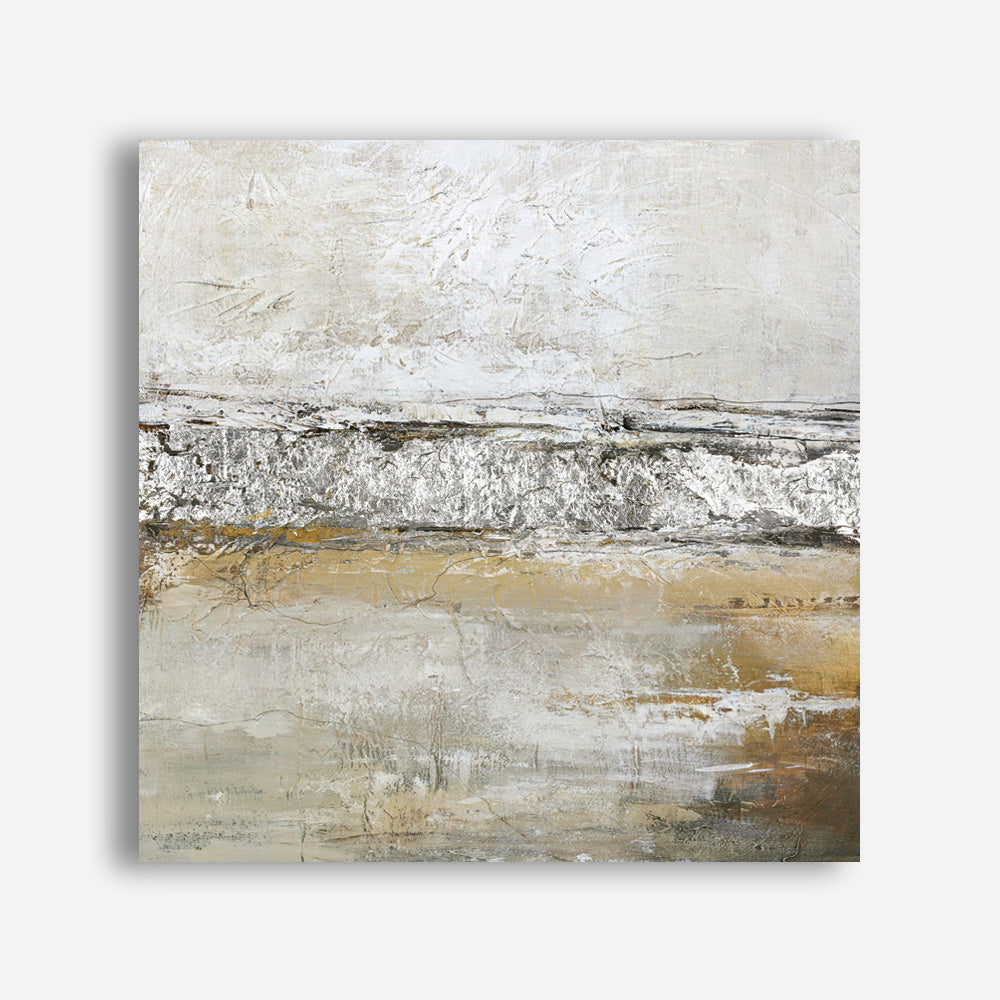 Low Limit Silver (Square) Canvas Print
