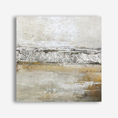 Low Limit Silver (Square) Canvas Print