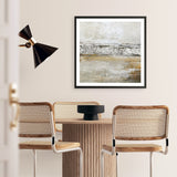 Low Limit Silver (Square) Art Print