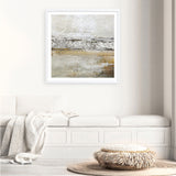 Low Limit Silver (Square) Art Print