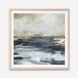 Blue Bay (Square) Art Print