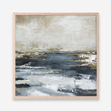 Blue Bay (Square) Art Print