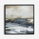 Blue Bay (Square) Canvas Print