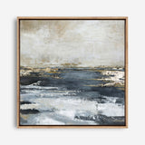 Blue Bay (Square) Canvas Print