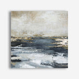 Blue Bay (Square) Canvas Print