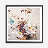 Fall Floral (Square) Art Print