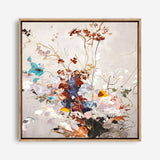 Fall Floral (Square) Canvas Print