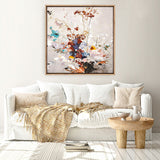 Fall Floral (Square) Canvas Print