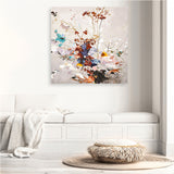 Fall Floral (Square) Canvas Print