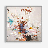 Fall Floral (Square) Canvas Print